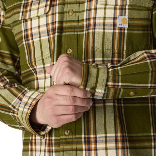 Men's Carhartt Loose Fit Heavyweight Long Sleeve Flannel - Primary Image