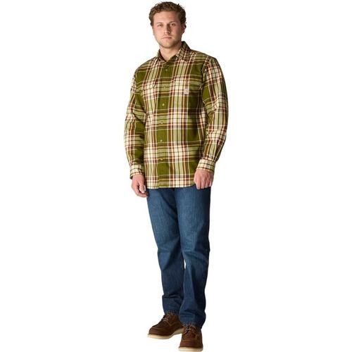 Men's Carhartt Loose Fit Heavyweight Long Sleeve Flannel - Primary Image