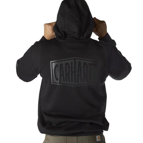 Men's Carhartt Rain Defender Loose Fit Midweight Logo Graphic Hoodie