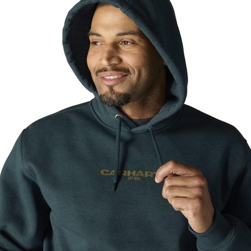 Men's Carhartt Rain Defender Loose Fit Midweight 1889 Graphic Hoodie
