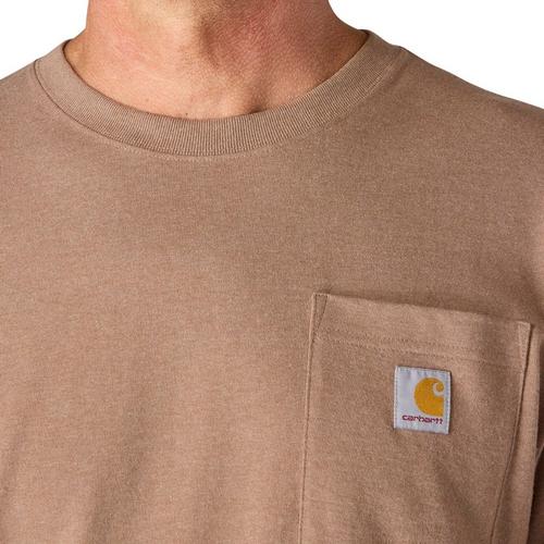 Men's Carhartt Loose Fit Heavyweight Pocket Deer Graphic Long Sleeve T-Shirt - Primary Image