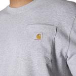 Men's Carhartt Loose Fit Heavyweight Pocket Dog Graphic Long Sleeve T-Shirt - Thumbnail 6 of 6
