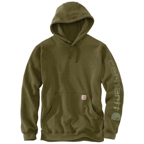 Men's Carhartt Loose Fit Midweight Logo Sleeve Graphic Hoodie