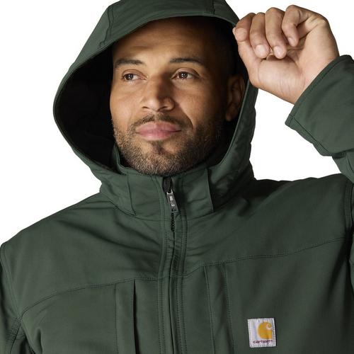 Men's Carhartt Super Dux Relaxed Fit Soft Hooded Canvas Jacket - Primary Image