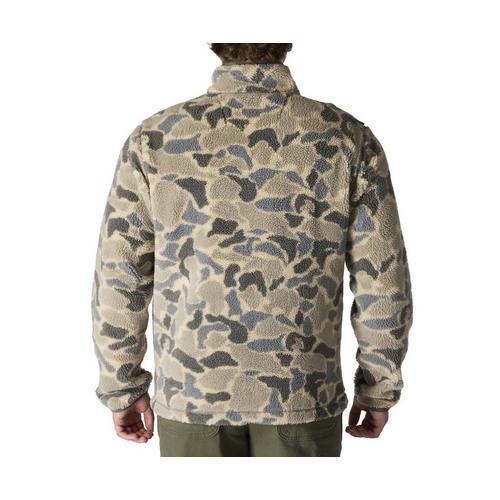 Men's Carhartt Loose Fit Fleece Camo Collared
