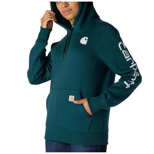 Women's Carhartt Clarksburg Graphic Sleeve Hoodie - Primary Image