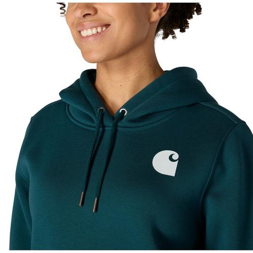 Women's Carhartt Clarksburg Graphic Sleeve Hoodie - Primary Image