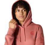 Women's Carhartt Iconic Clarksburg Logo Hoodie - Thumbnail 4 of 10