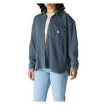 Women's Carhartt Heavyweight Waffle Knit Long Sleeve Oversized Shacket - Thumbnail 1 of 8