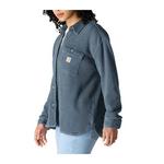 Women's Carhartt Heavyweight Waffle Knit Long Sleeve Oversized Shacket - Thumbnail 4 of 8