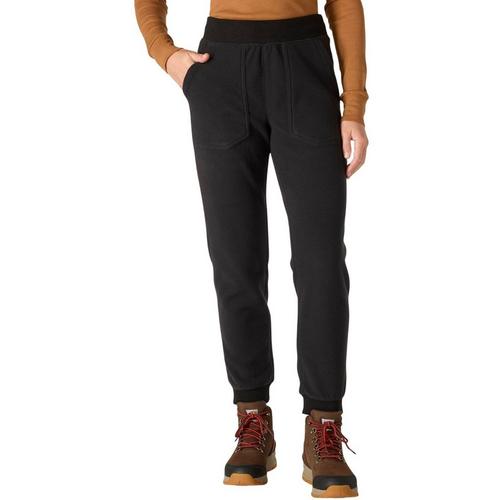 Women's Carhartt Force® Relaxed Fit Fleece Graphic Pants - Primary Image