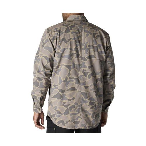 Men's Carhartt Rugged Flex Relaxed Fit Fleece-Lined Canvas Jacket - Primary Image