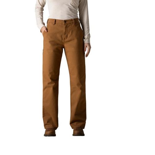 Women's Carhartt The Carpenter Canvas Utility Work Pants - Primary Image