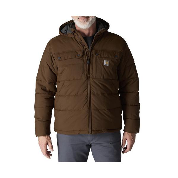 Men's Carhartt Montana Loose Fit Insulated Puffer Jacket Large Red Duck