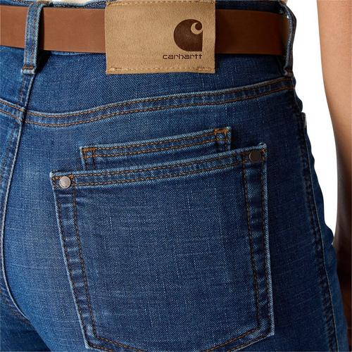 Women's Carhartt Mason Pull-On Slim Leg Jeans - Primary Image