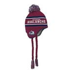 Genuine Stuff Kids' Colorado Avalanche Legacy Pom Beanie - Thumbnail 1 of 2