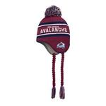 Genuine Stuff Kids' Colorado Avalanche Legacy Pom Beanie - Thumbnail 2 of 2