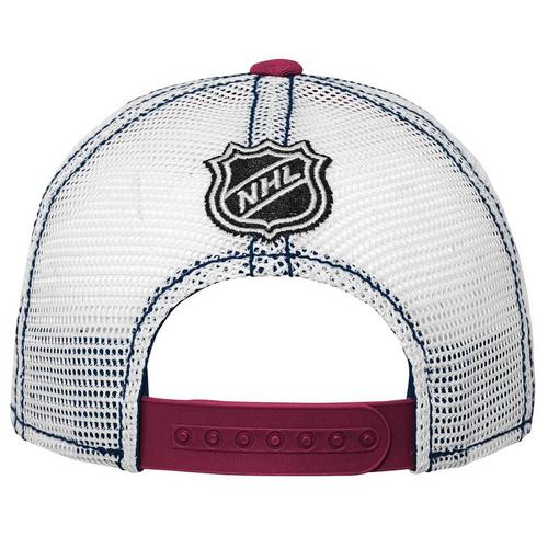 Genuine Stuff Kids' Colorado Avalanche Lockup Mesh Back Snapback Hat - Primary Image