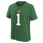 Nike Kids' Philadelphia Eagles Jalen Hurts #1 Retro T-Shirt - Thumbnail 2 of 2