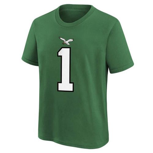 Nike Kids' Philadelphia Eagles Jalen Hurts #1 Retro T-Shirt - Primary Image