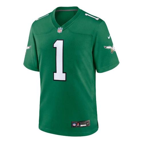 Nike Kids' Philadelphia Eagles Jalen Hurts #1 Throwback Game Jersey - Primary Image