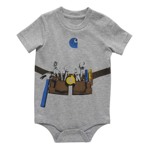 Baby Carhartt Baby Short Sleeve Toolbelt Onesie - Primary Image