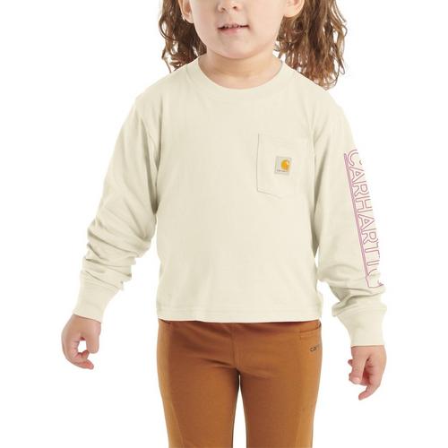 Girls' Carhartt Graphic Pocket Long Sleeve T-Shirt - Primary Image