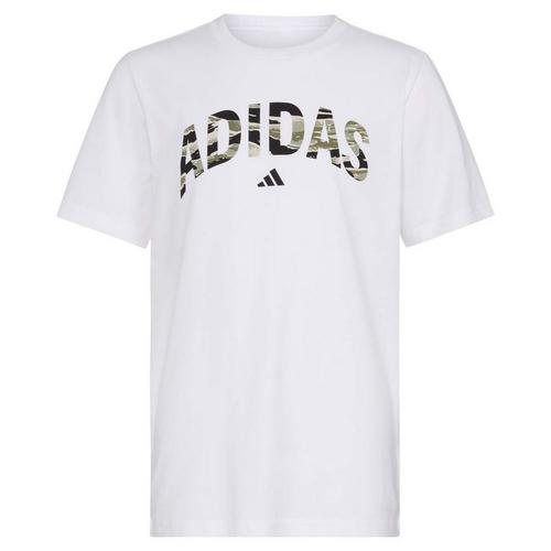 Boys' adidas Tiger Camo Stack T-Shirt - Primary Image