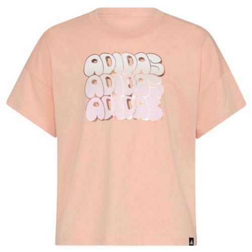 Girls' adidas Drop Shoulder T-Shirt - Primary Image