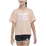 Girls' adidas Drop Shoulder T-Shirt - Thumbnail 3 of 4