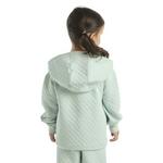 Baby Girls' Carhartt Quilted Jersey 1/2 Zip Pullover - Thumbnail 2 of 3