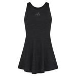 Girls' adidas Melange Flounce  Dress - Thumbnail 1 of 4