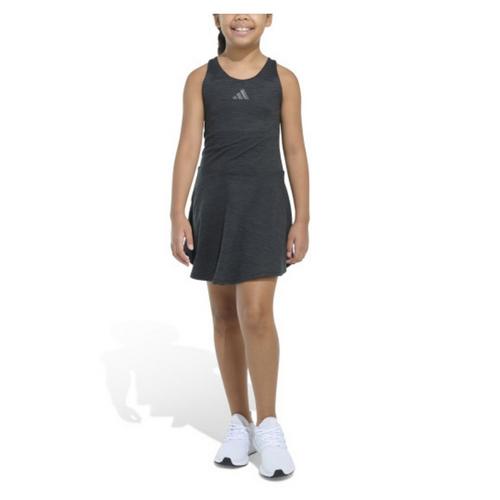 Girls' adidas Melange Flounce  Dress - Primary Image