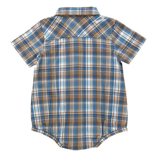 Baby Boys' Carhartt Plaid Woven Onesie - Primary Image