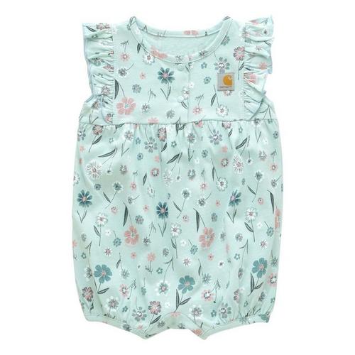 Baby Girls' Carhartt Floral Print Romper - Primary Image