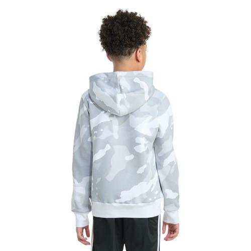 Kids' adidas Halftone Printed Fleece Hoodie - Primary Image