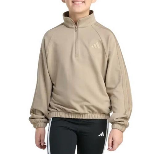 Girls' adidas Training 1/4 Zip Pullover - Primary Image