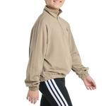 Girls' adidas Training 1/4 Zip Pullover - Thumbnail 3 of 4