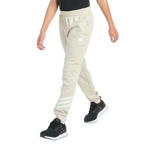 Kids' adidas Elastic Waistband 3-Stripe Joggers - Primary Image