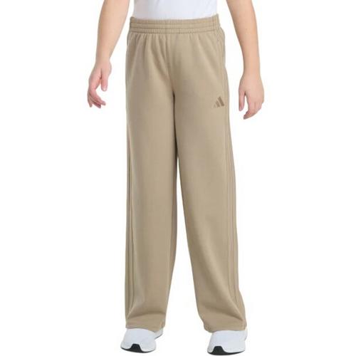 Girls' adidas 3-Stripe Wide Leg Training Pants - Primary Image