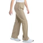 Girls' adidas 3-Stripe Wide Leg Training Pants - Thumbnail 3 of 5