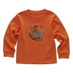 Kids' Carhartt Deer Logo Long Sleeve T-Shirt - Thumbnail 1 of 2