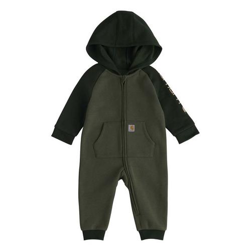 Baby Carhartt Zip Front Long Sleeve Coverall - Primary Image