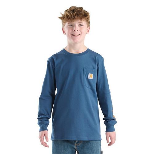 Kids' Carhartt Graphic Pocket Long Sleeve T-Shirt - Primary Image