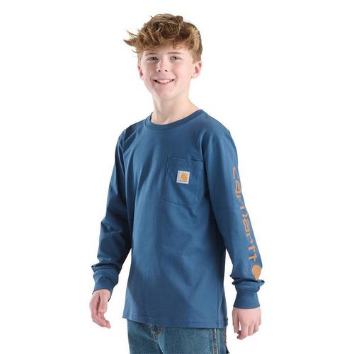 Kids' Carhartt Graphic Pocket Long Sleeve T-Shirt - Primary Image
