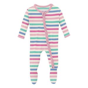 Baby Kickee Pants Muffin Ruffle Footie Pajamas