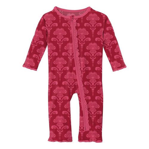 Baby Kickee Pants Muffin Ruffle Coverall Romper - Primary Image