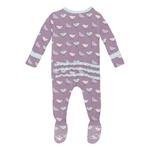Baby Kickee Pants Muffin Ruffle Footie Pajamas - Thumbnail 4 of 14