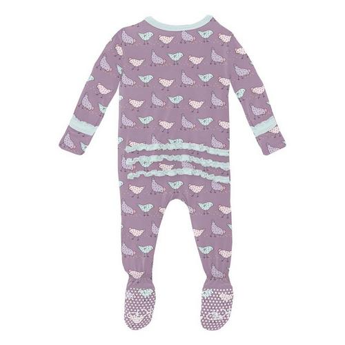 Baby Kickee Pants Muffin Ruffle Footie Pajamas - Primary Image
