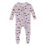 Baby Kickee Pants Muffin Ruffle Footie Pajamas - Thumbnail 5 of 14